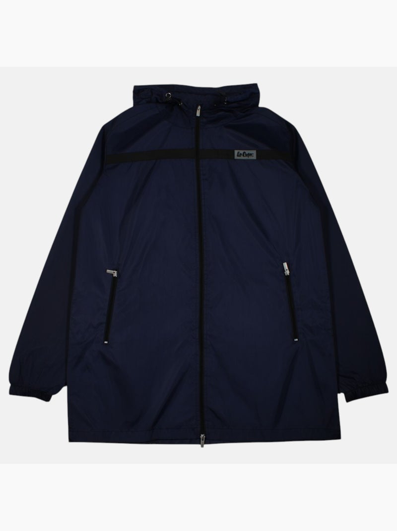 Lee Cooper - Veste coupe vent ? capuche homme Bleu marine - Kiabi