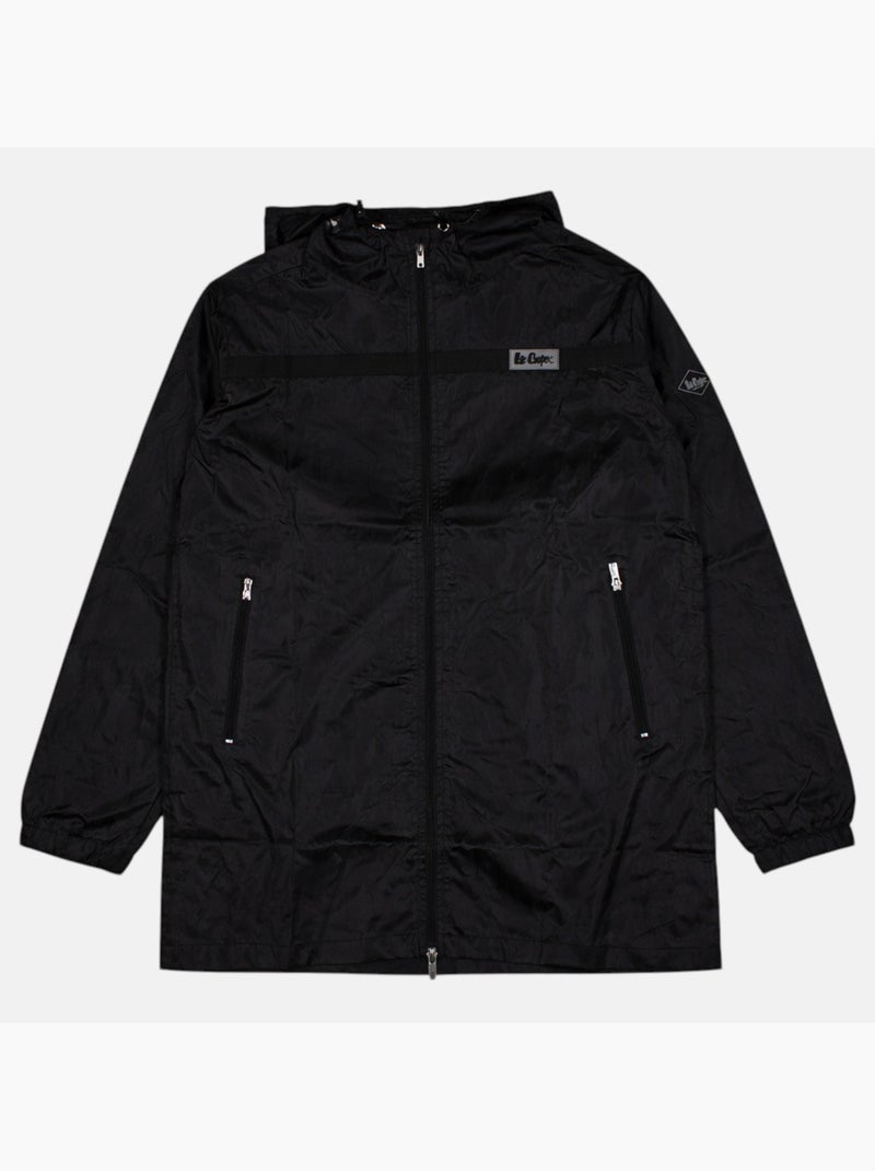 Lee Cooper - Veste coupe vent ? capuche homme Noir - Kiabi