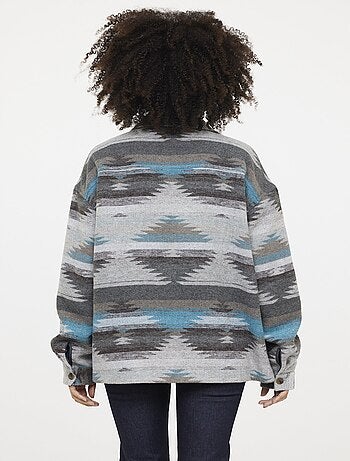 Lee Cooper - Veste DIKAR Turquoise