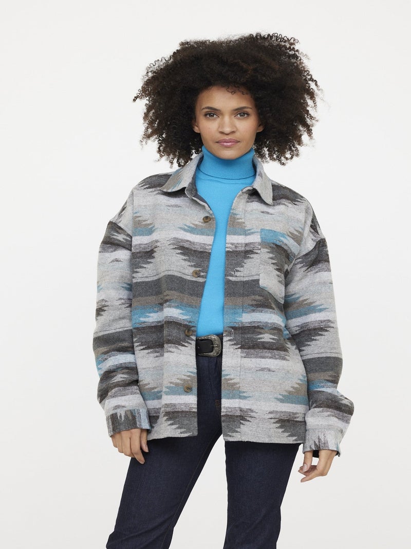Lee Cooper - Veste DIKAR Turquoise Bleu turquoise - Kiabi