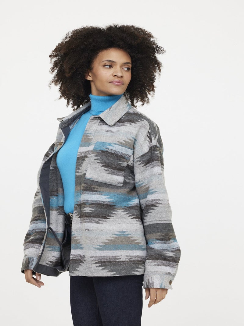 Lee Cooper - Veste DIKAR Turquoise Bleu turquoise - Kiabi