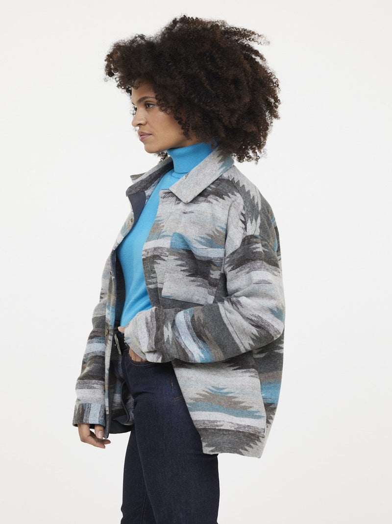 Lee Cooper - Veste DIKAR Turquoise Bleu turquoise - Kiabi