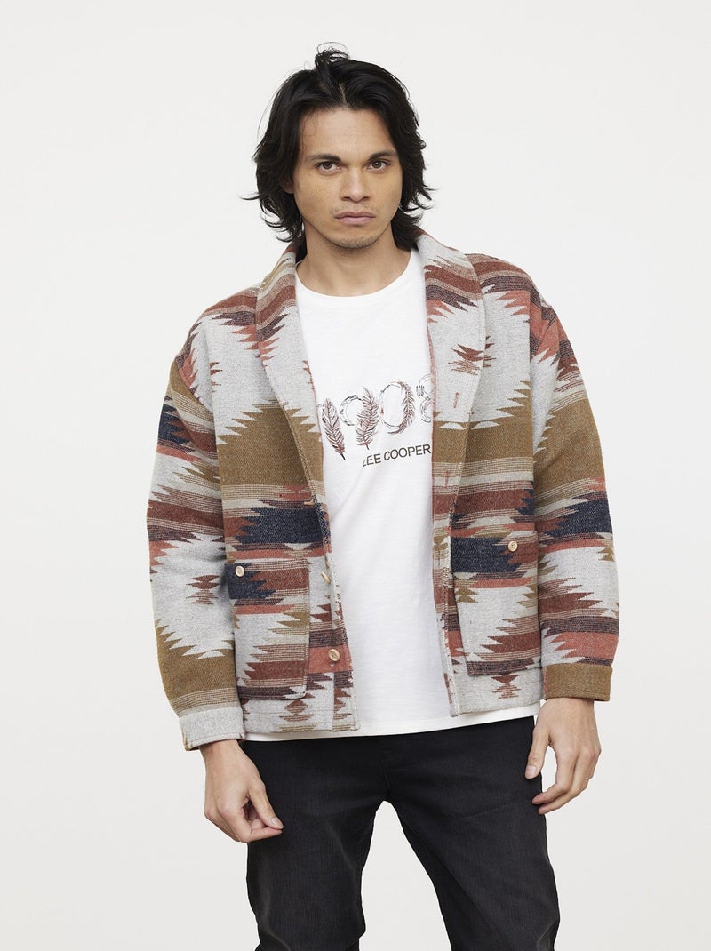 Lee Cooper - Veste DIKORO Erable Marron - Kiabi