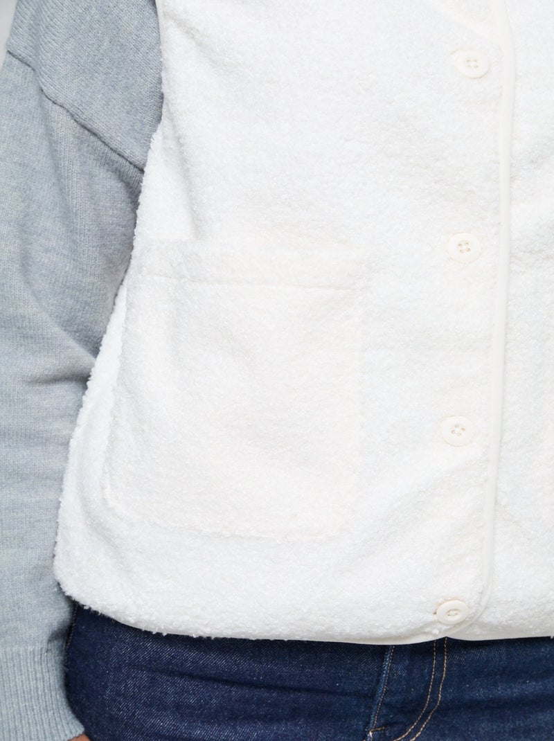 Lee Cooper - Veste Faweek Ivory Ivoire - Kiabi