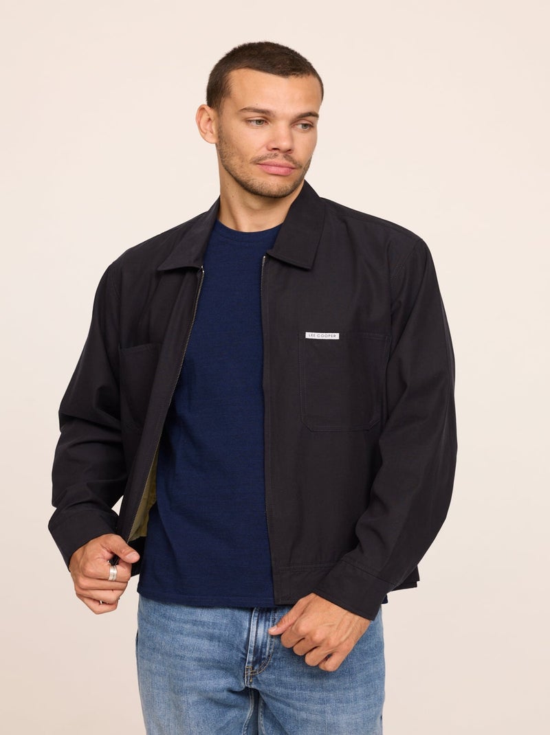 Lee Cooper - Veste FAZIL Marine Bleu marine - Kiabi