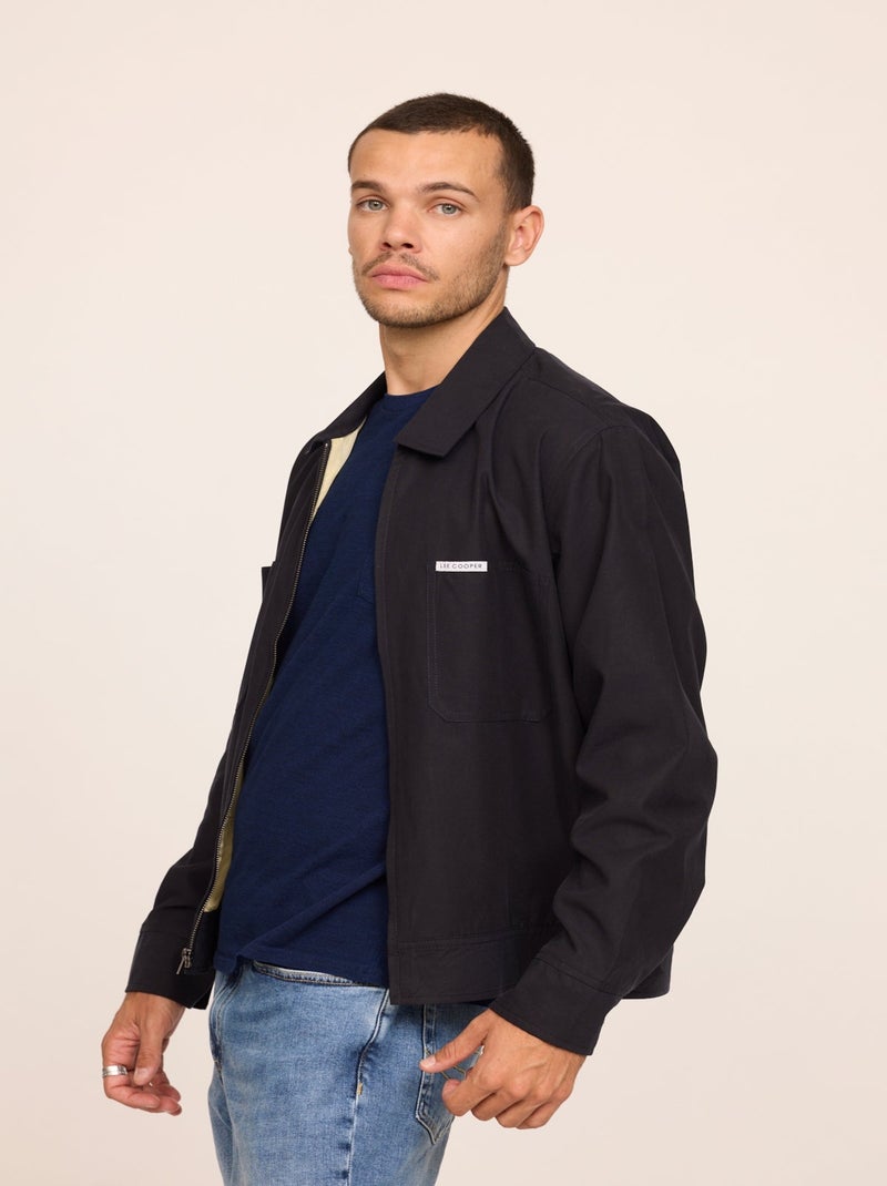 Lee Cooper - Veste FAZIL Marine Bleu marine - Kiabi