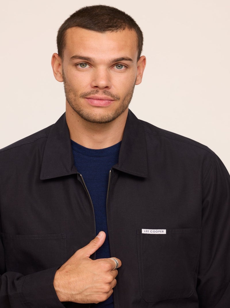 Lee Cooper - Veste FAZIL Marine Bleu marine - Kiabi