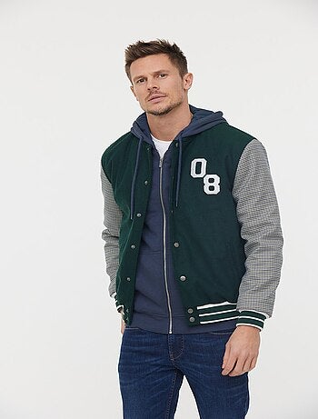 Lee Cooper - Veste FELIO Vert Profond