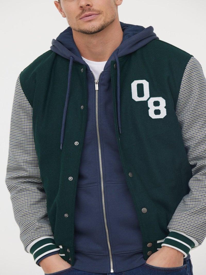 Lee Cooper - Veste FELIO Vert Profond Vert - Kiabi