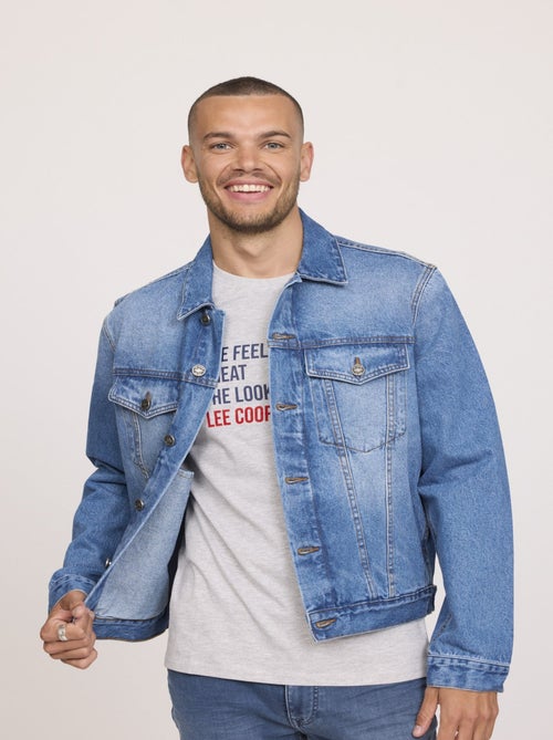 Lee Cooper - Veste FELOW Vintage medium blue - Kiabi