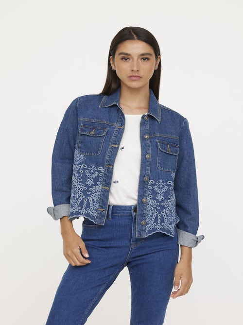 Lee Cooper - Veste FERIA Medium Blue - Kiabi