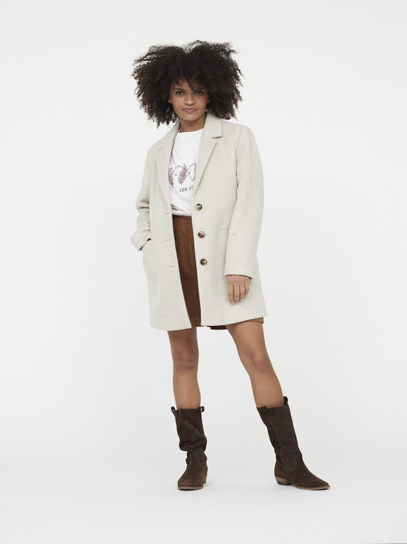 Lee Cooper - Veste FIDA Argile Beige Beige - Kiabi