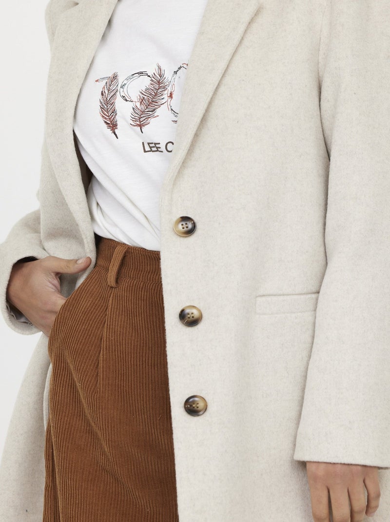 Lee Cooper - Veste FIDA Argile Beige Beige - Kiabi