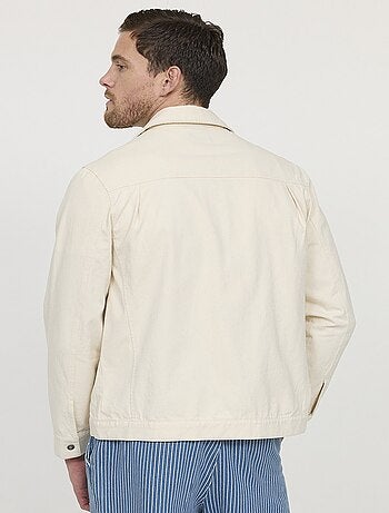 Lee Cooper - Veste FIXT Ivoire