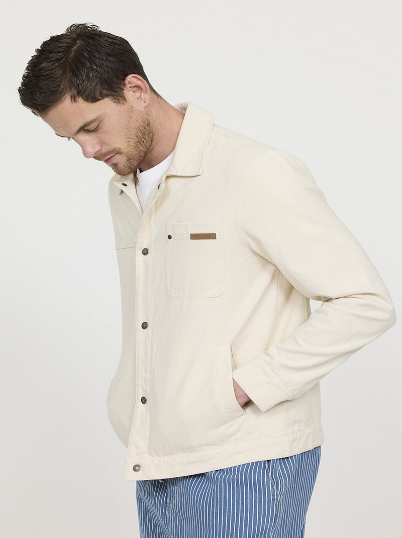 Lee Cooper - Veste FIXT Ivoire Ivoire - Kiabi