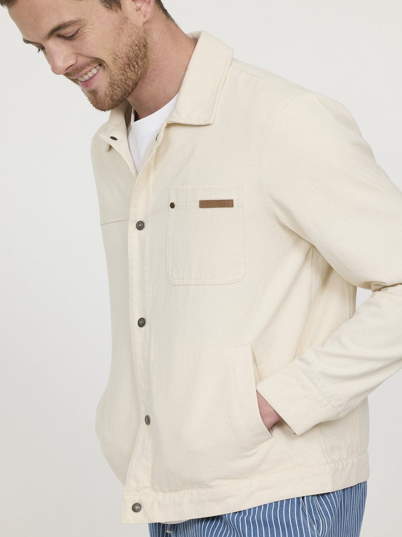 Lee Cooper - Veste FIXT Ivoire Ivoire - Kiabi