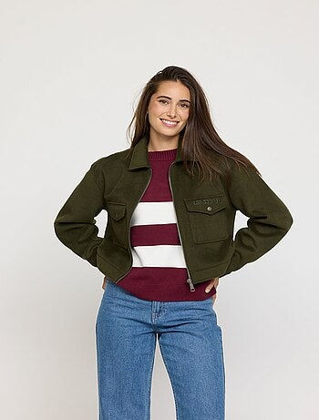 Lee Cooper - Veste Flaine Kaki