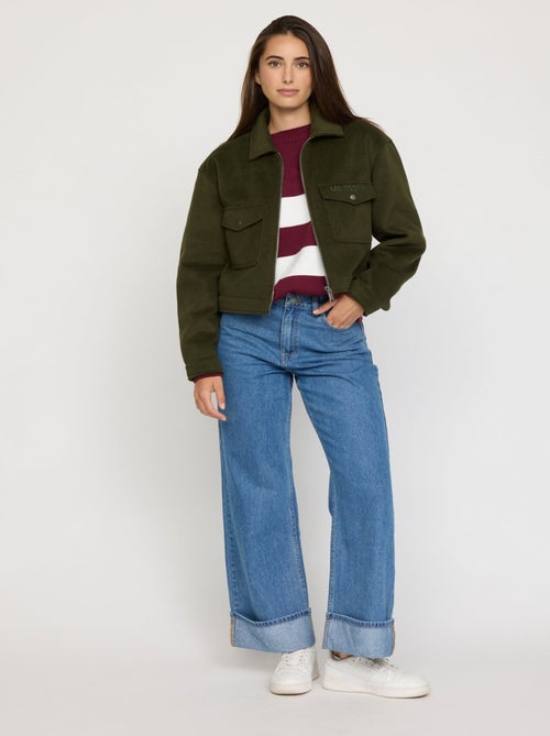 Lee Cooper - Veste Flaine Kaki - Kiabi