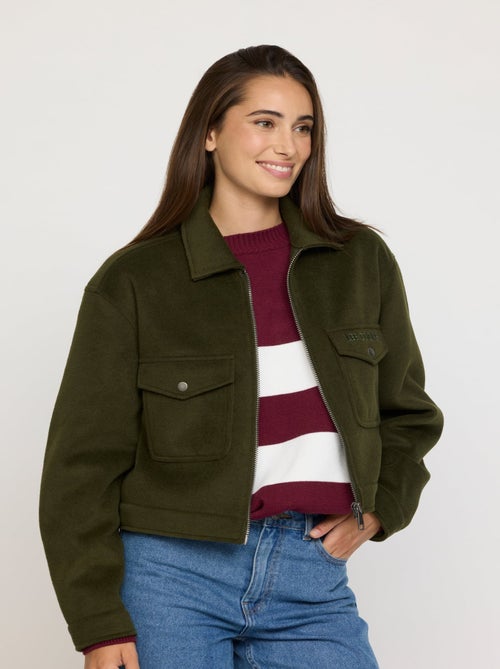 Lee Cooper - Veste Flaine Kaki - Kiabi