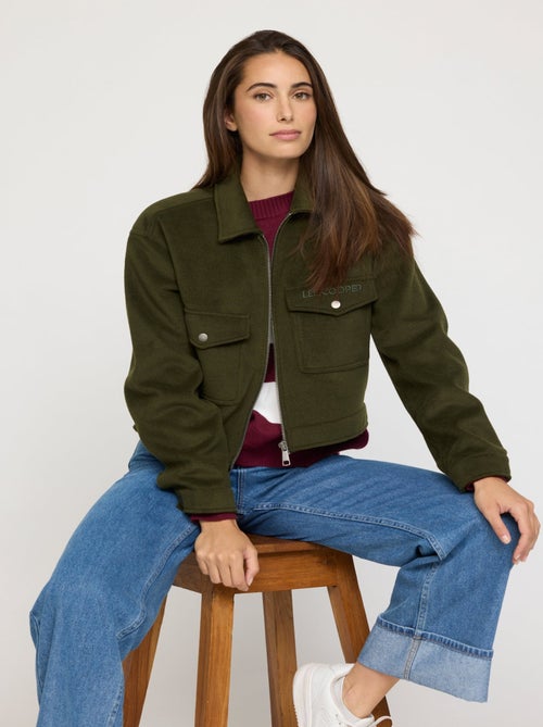 Lee Cooper - Veste Flaine Kaki - Kiabi