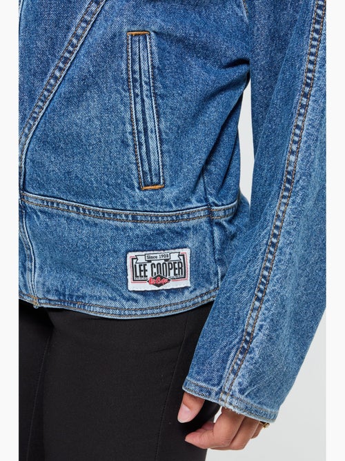 Lee Cooper - Veste Flana Vintage medium blue - Kiabi