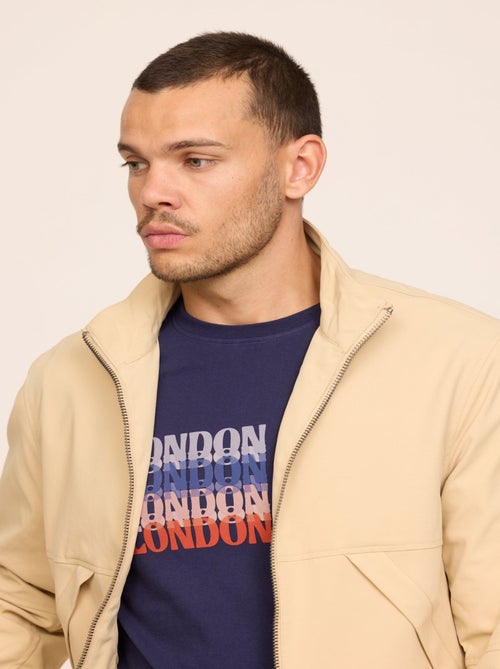 Lee Cooper - Veste FOLEUR Beige - Kiabi