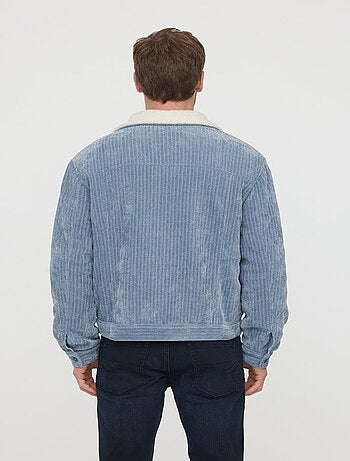 Lee Cooper - Veste Framy Gris Bleu