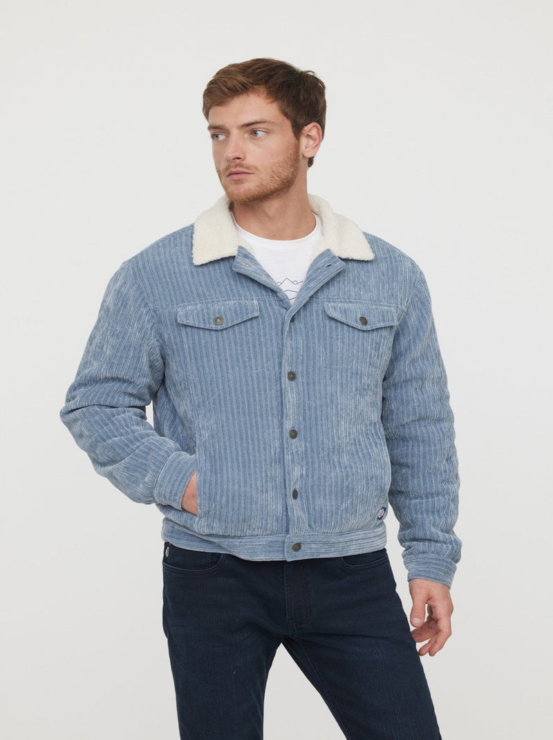 Lee Cooper - Veste Framy Gris Bleu Gris - Kiabi