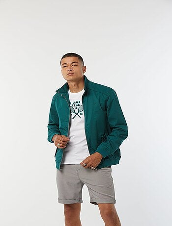 Lee Cooper - Veste FULYO Vert bouteille