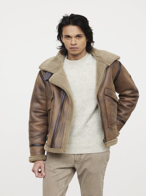 Lee Cooper - Veste FUMO Brown - Kiabi
