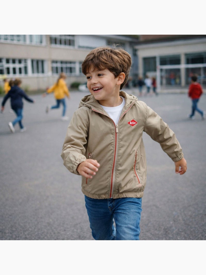 Lee Cooper - Veste garçon  à capuche Beige - Kiabi