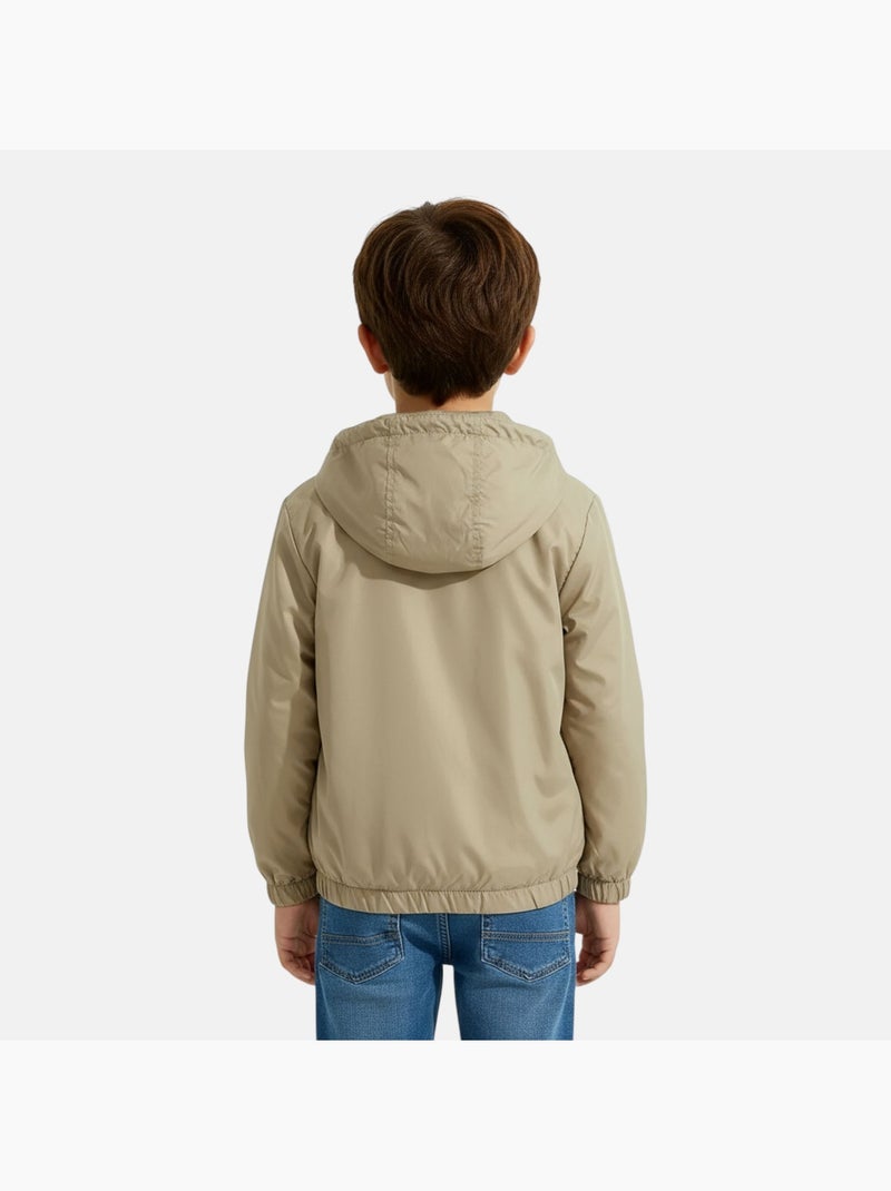 Lee Cooper - Veste garçon  à capuche Beige - Kiabi