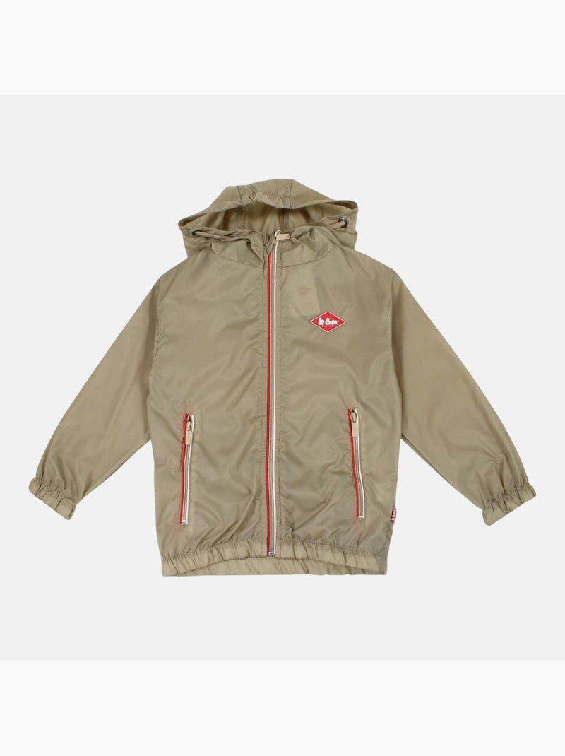 Lee Cooper - Veste garçon  à capuche Beige - Kiabi