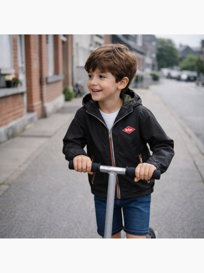 Lee Cooper - Veste garçon  à capuche Noir - Kiabi