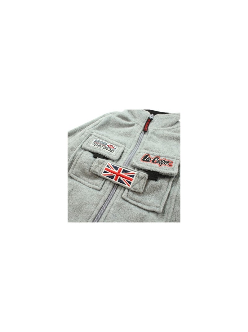 Lee Cooper - Veste Lee Cooper Garçon Gris - Kiabi