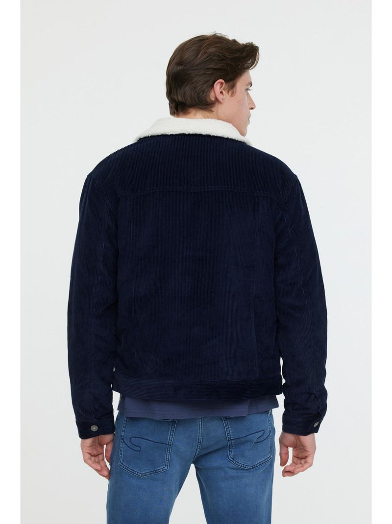 Lee Cooper - Veste manches longues coton slim FRAMY Bleu marine - Kiabi