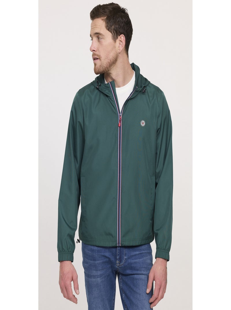 Lee Cooper - Veste manches longues polyester regular FAWAY Noir Vert clair - Kiabi