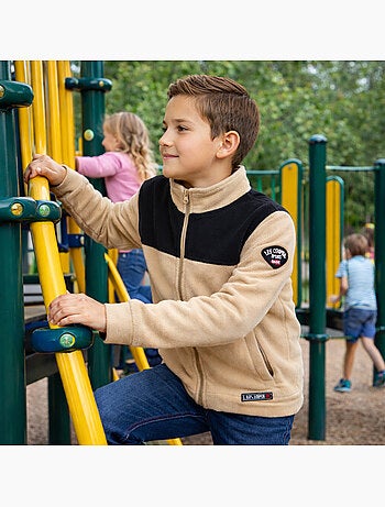 Lee Cooper - Veste polaire garçon au style casual