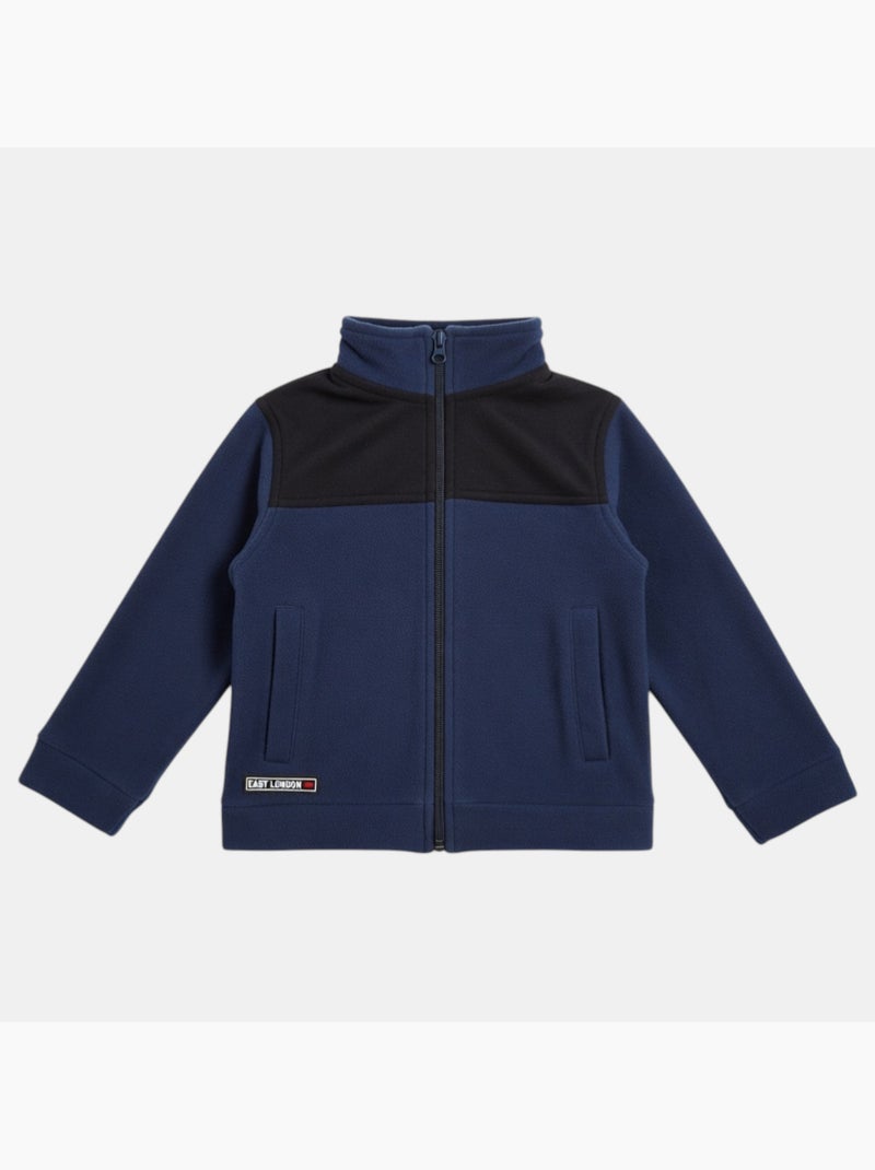 Lee Cooper - Veste polaire garçon au style casual Bleu marine - Kiabi