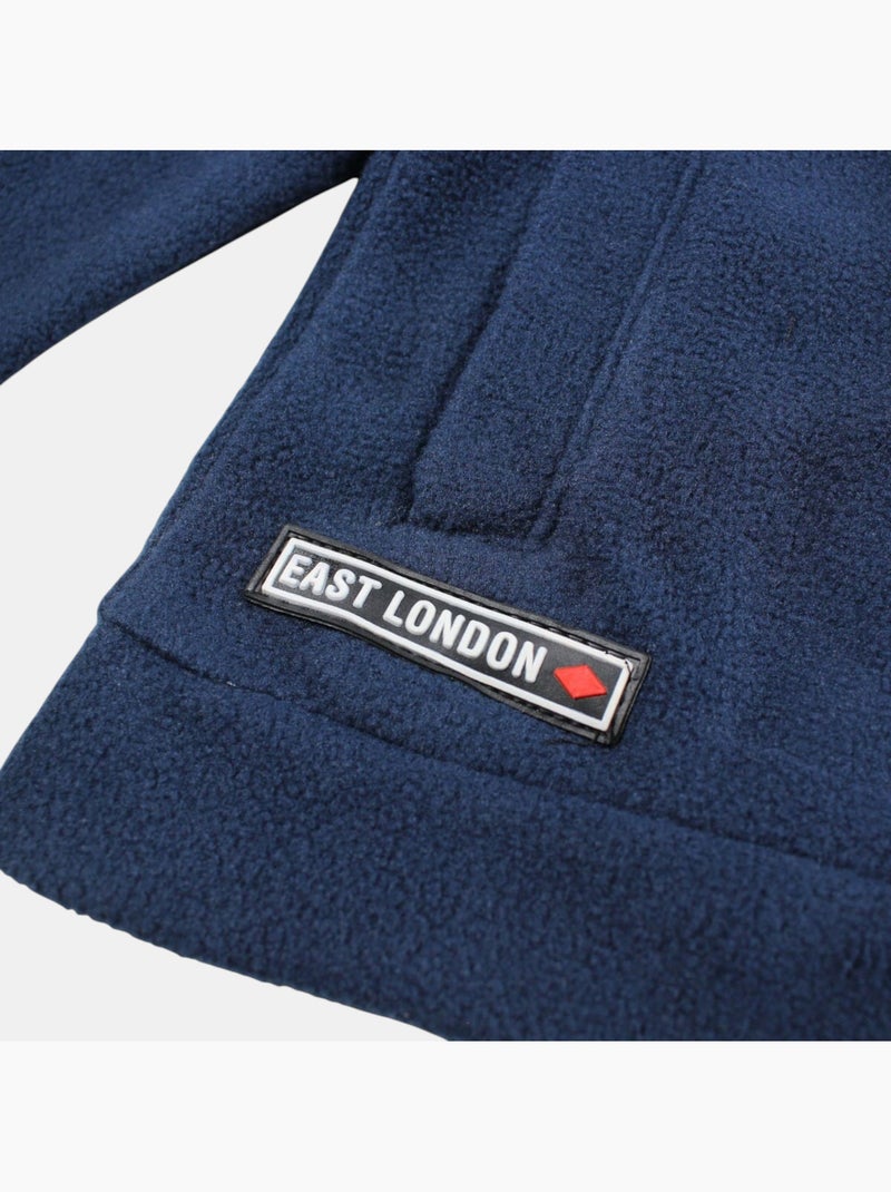 Lee Cooper - Veste polaire garçon au style casual Bleu marine - Kiabi