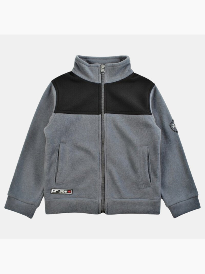 Lee Cooper - Veste polaire garçon au style casual Gris - Kiabi