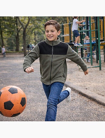 Lee Cooper - Veste polaire garçon au style casual