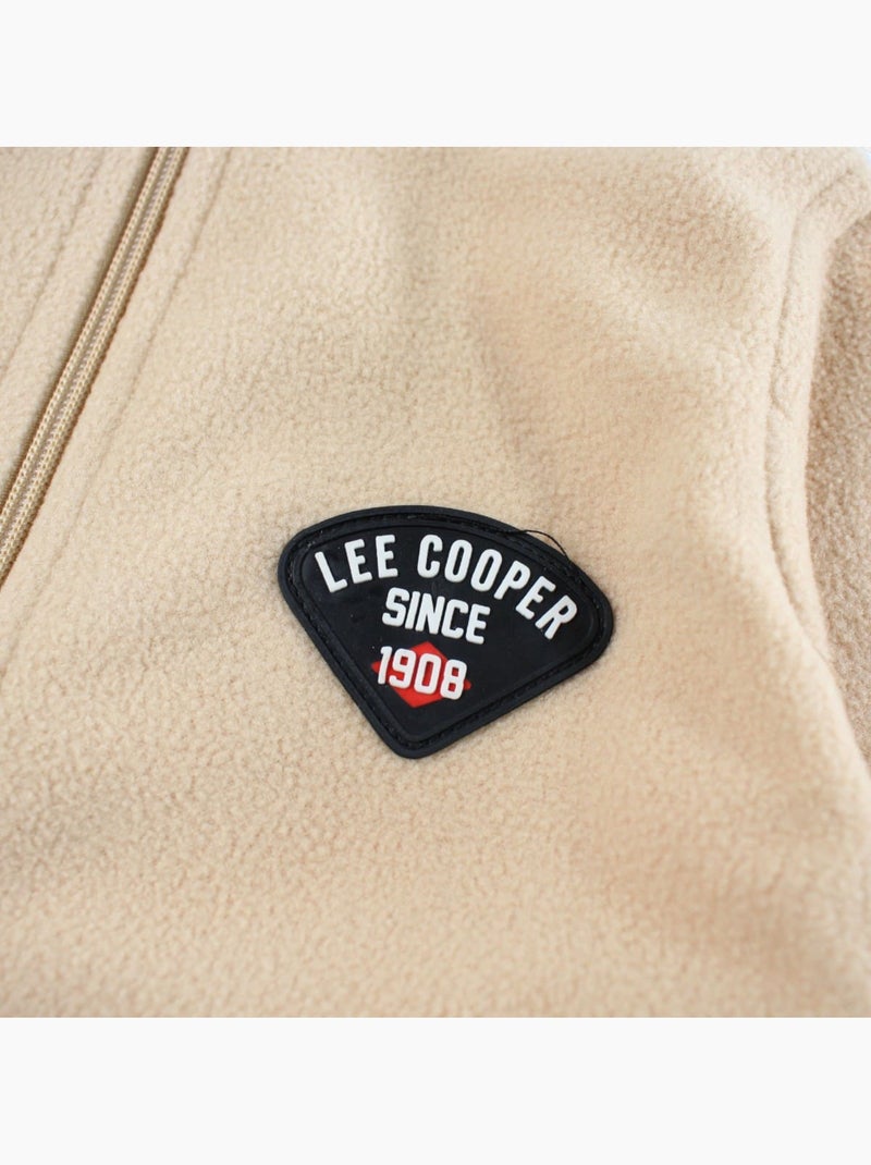 Lee Cooper - Veste polaire  garçon Beige - Kiabi