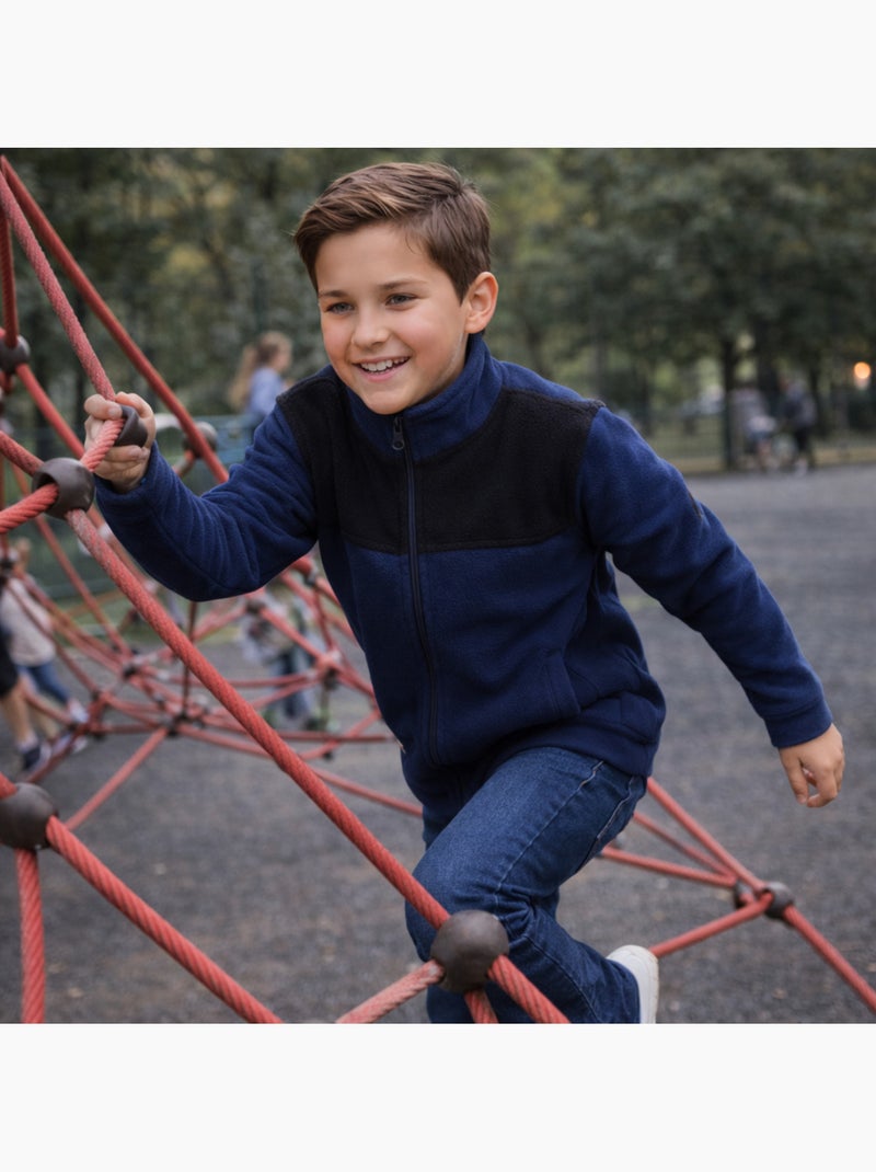 Lee Cooper - Veste polaire  garçon Bleu marine - Kiabi