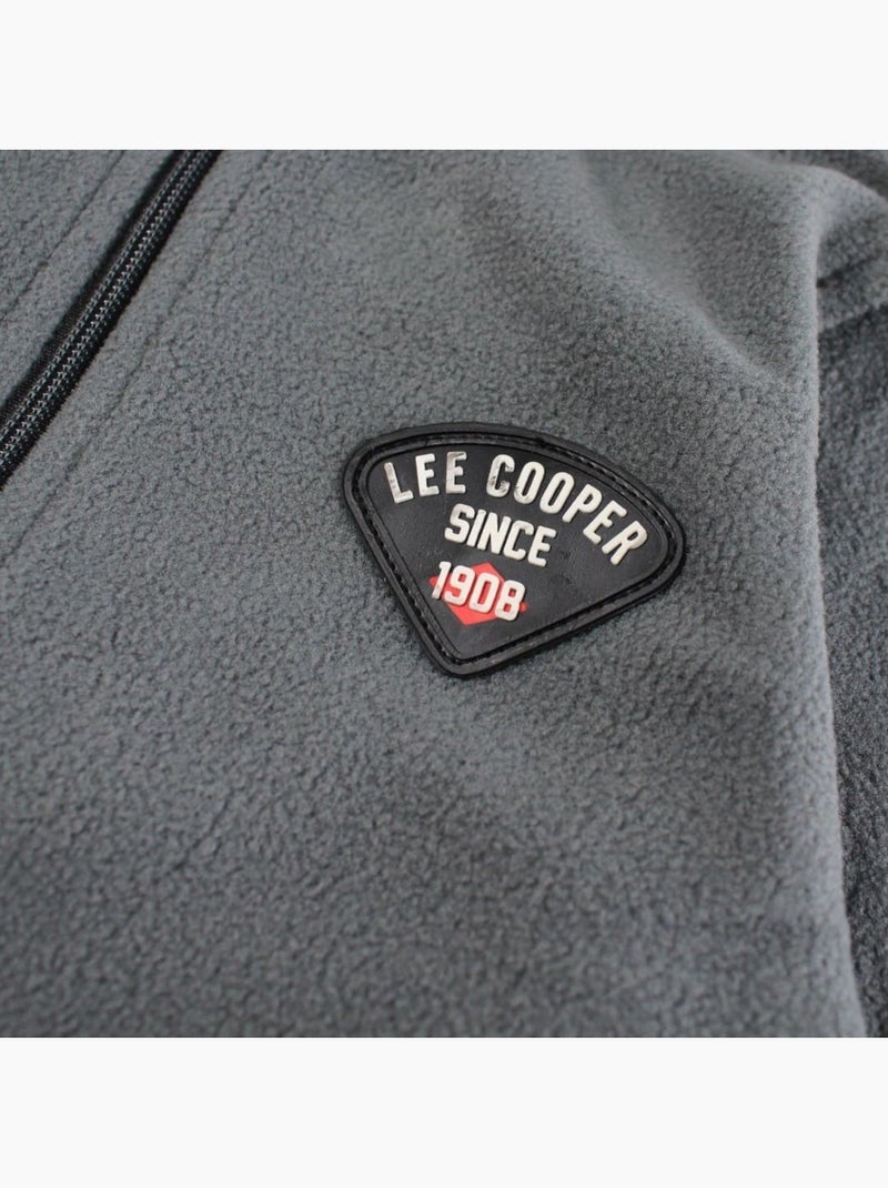 Lee Cooper - Veste polaire  garçon Gris - Kiabi