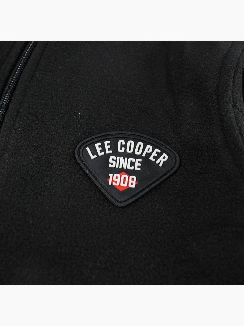 Lee Cooper - Veste polaire  garçon Noir - Kiabi