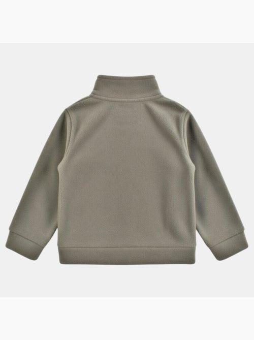 Lee cooper - veste polaire zippée col montant à empiècements, manches longues - Kiabi