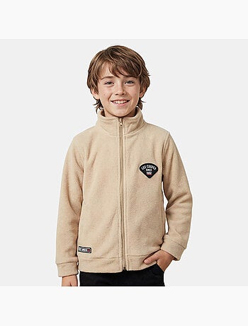 Lee cooper - veste polaire zippée col montant, manches longues