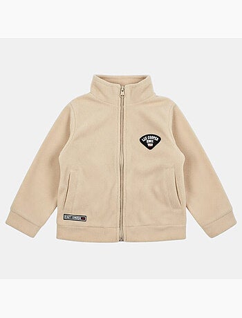 Lee cooper - veste polaire zippée col montant, manches longues