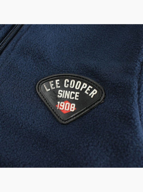 Lee cooper - veste polaire zippée col montant, manches longues - Kiabi